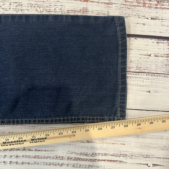 Carhartt Rugged Flex Straight Fit Jeans Men’s 40x30 Dark Wash Workwear - Picture 4 of 8